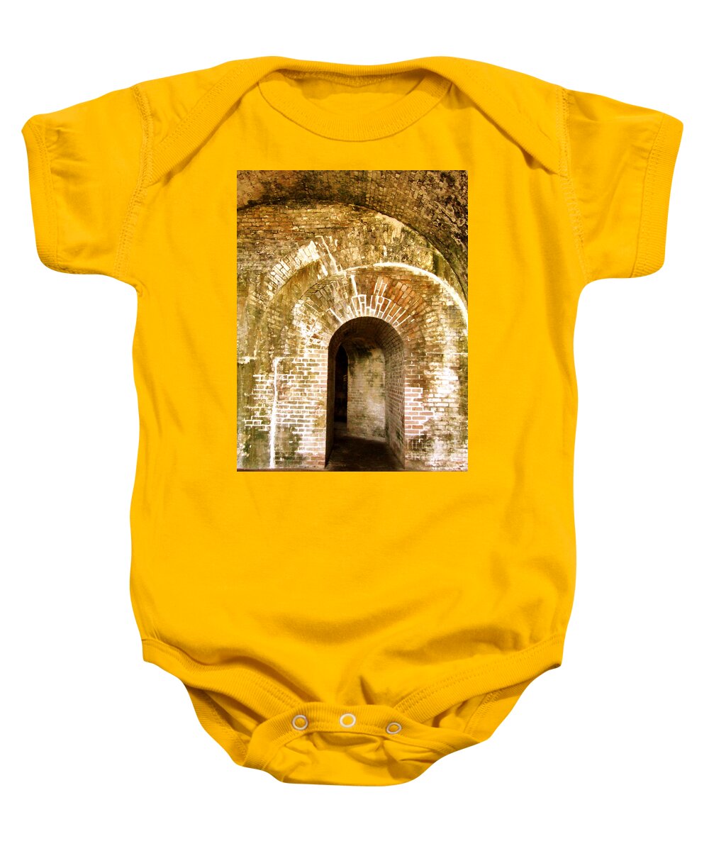 Tunnel Baby Onesie featuring the photograph Exit by Andrea Anderegg