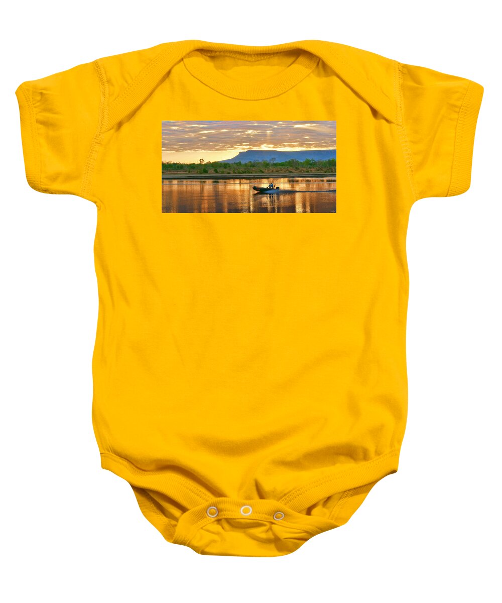 Landscapes Baby Onesie featuring the photograph Kimberley Dawning by Holly Kempe