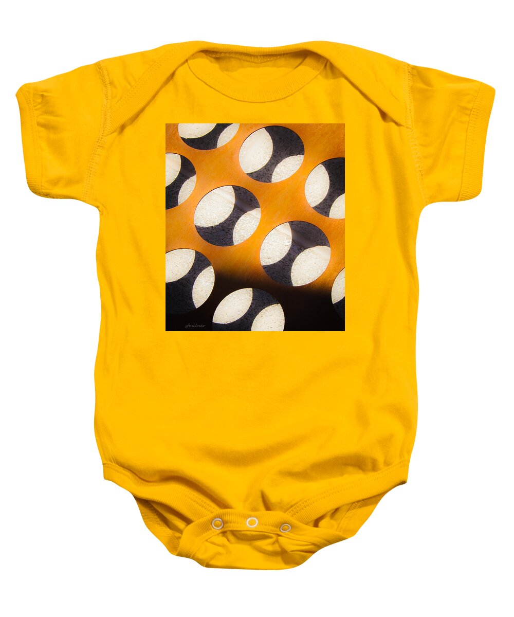 Abstracts Baby Onesie featuring the photograph Mind - Hemispheres by Steven Milner