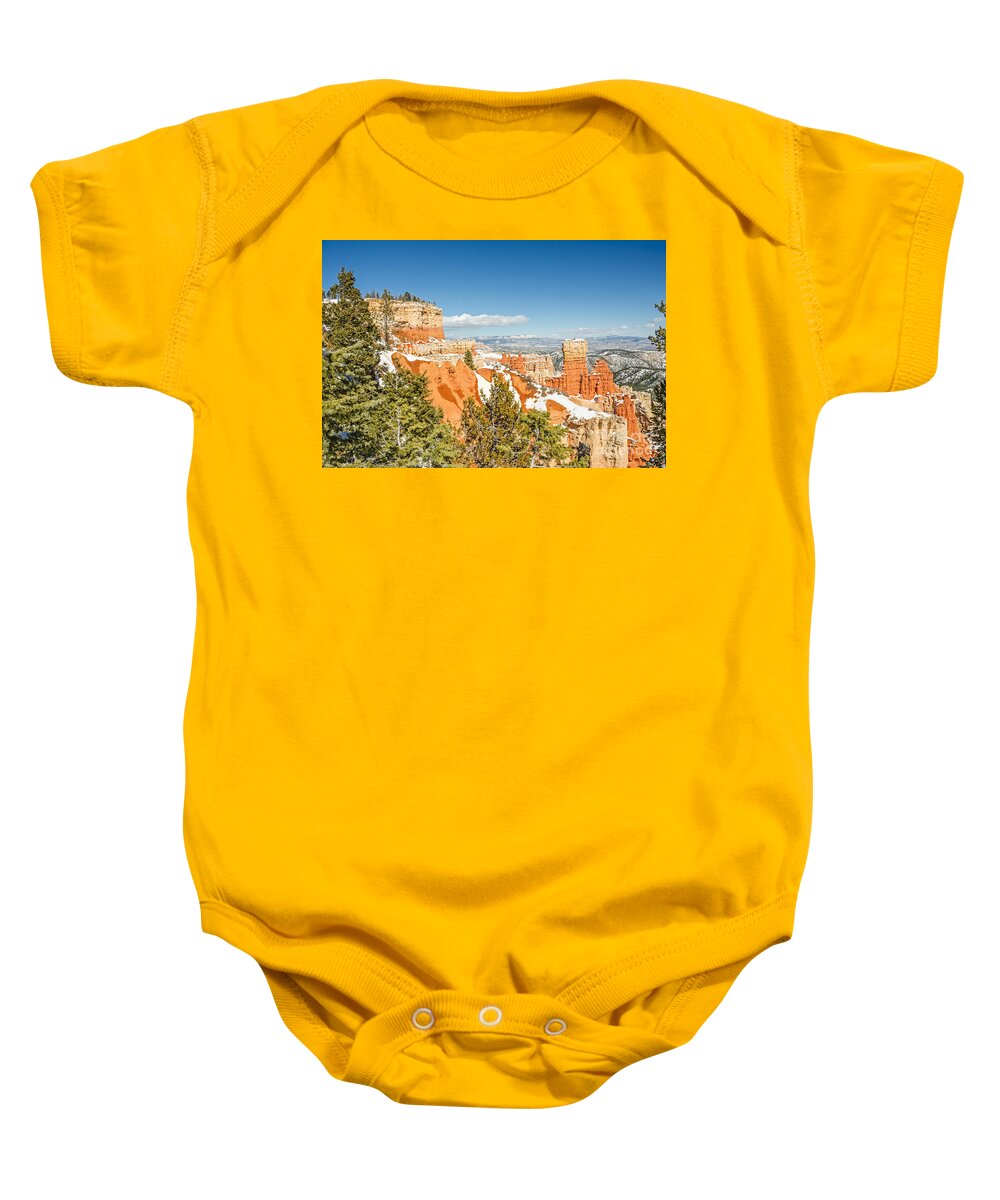 Agua Canyon Baby Onesie featuring the photograph Ponderosa Point by Sue Smith