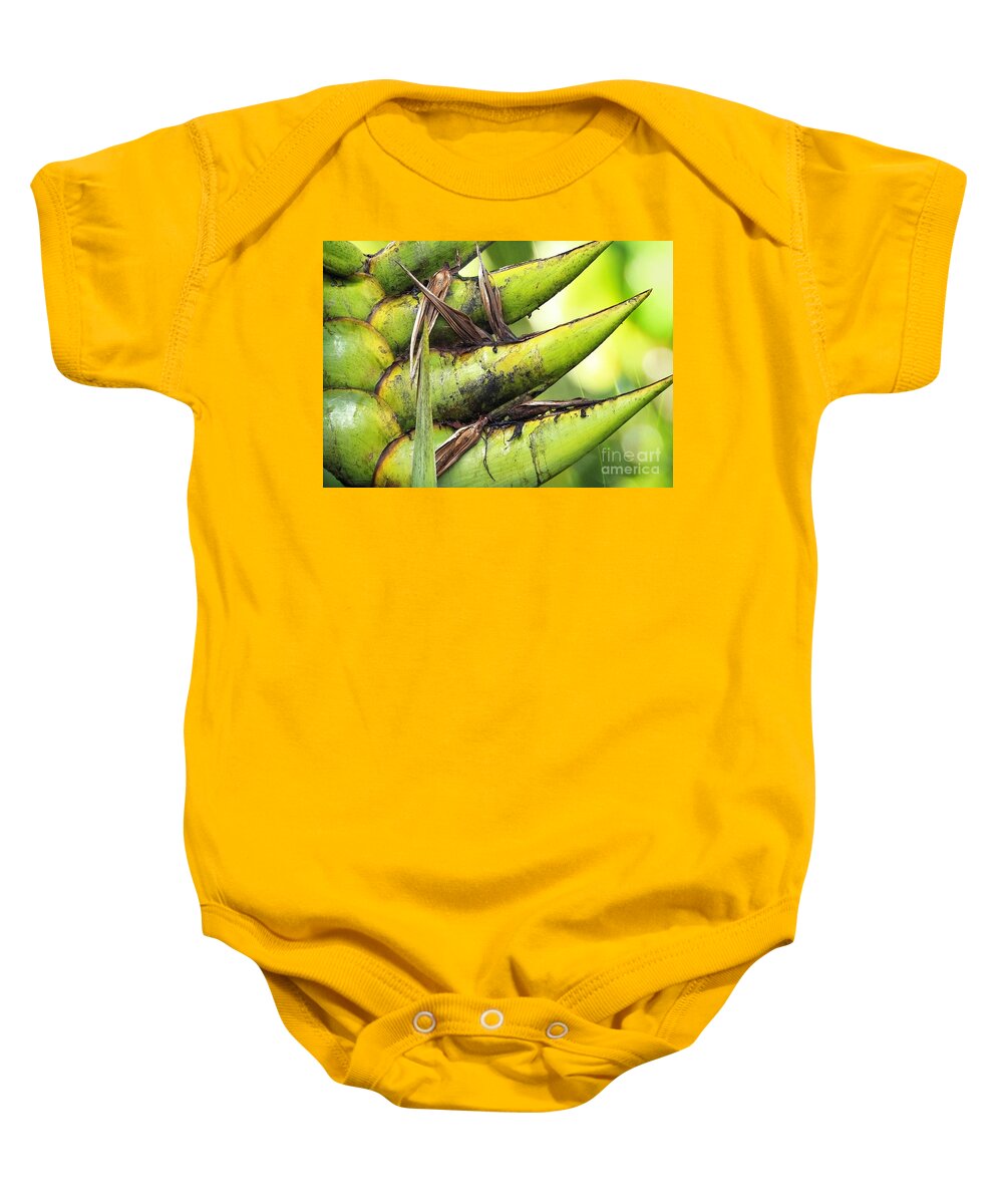 Nature Baby Onesie featuring the photograph Shapes of Hawaii 7 by Ellen Cotton