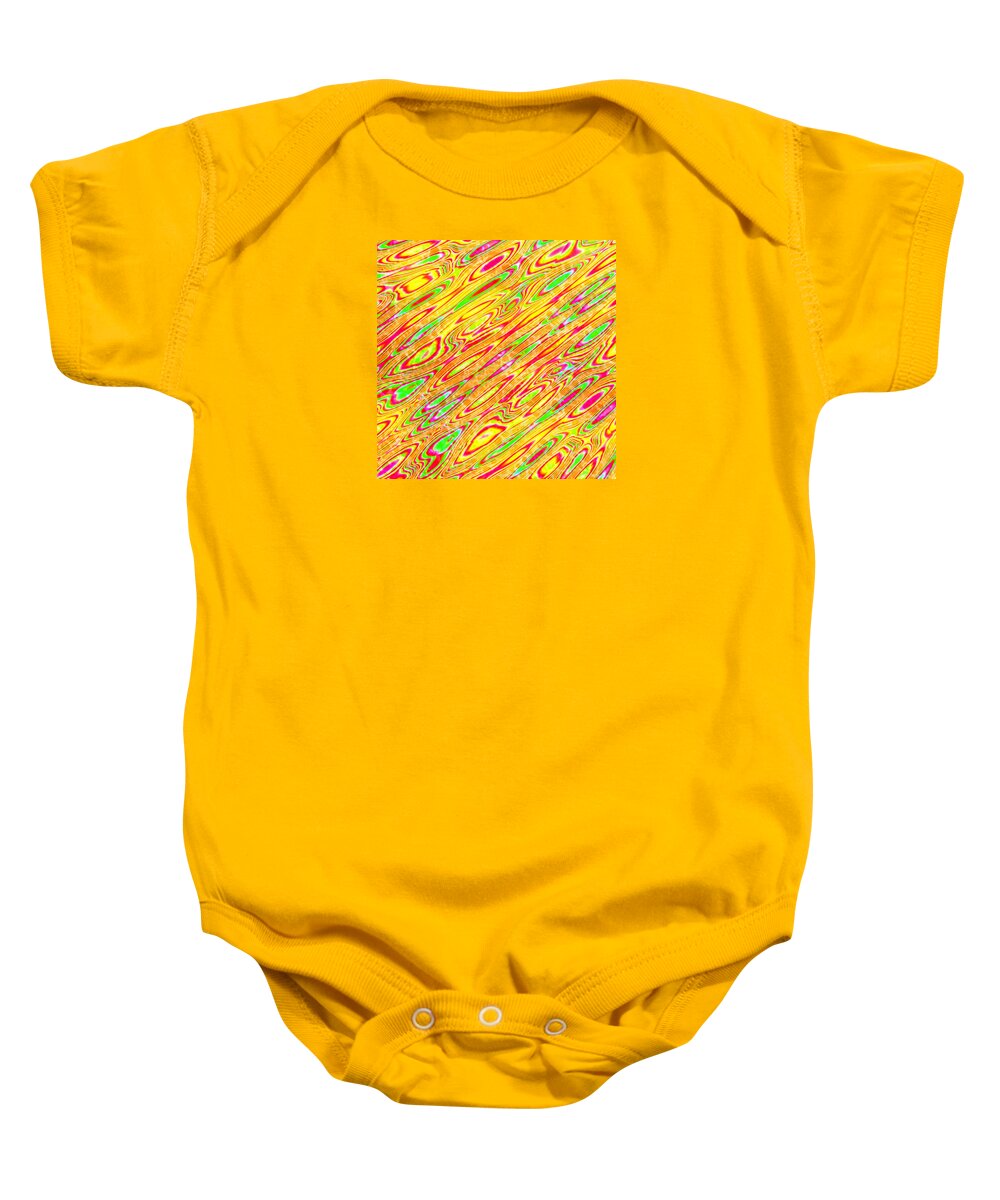  Baby Onesie featuring the painting Untitled 1 by Steve Fields