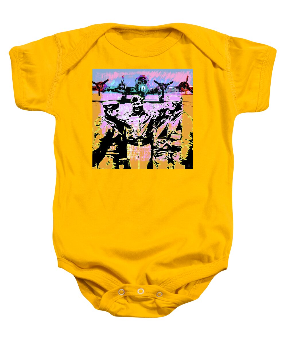 Decorative Baby Onesie featuring the digital art Comradeship #1 by Gary Grayson