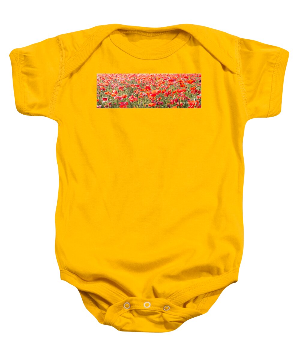 3x1 Baby Onesie featuring the photograph Summer poetry by Hannes Cmarits