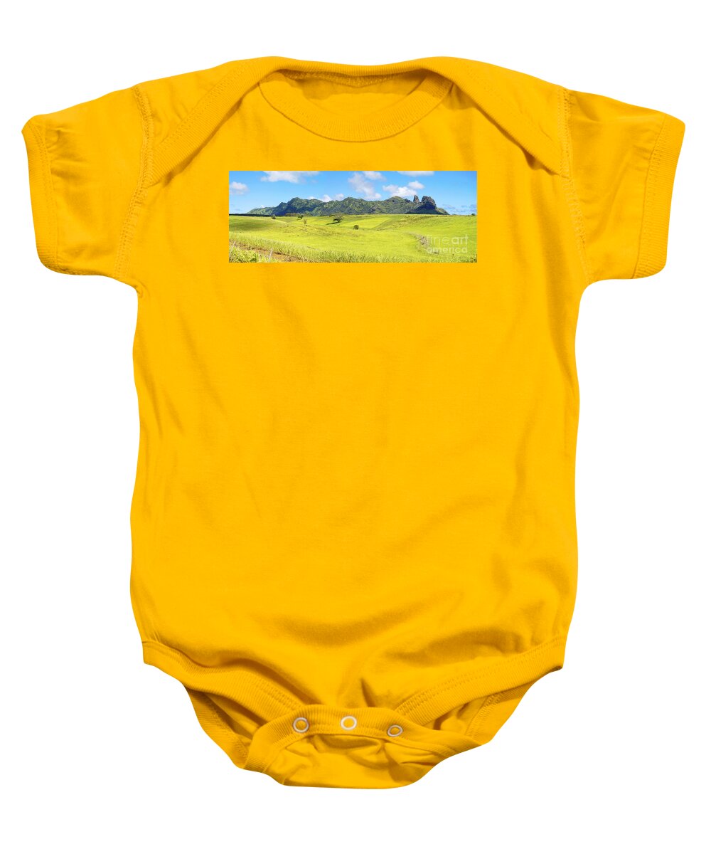 Beautiful Baby Onesie featuring the photograph Kealia Highlands #2 by Kicka Witte - Printscapes