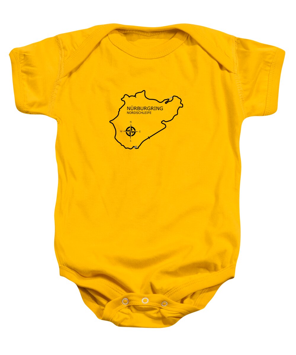 Nurburgring Baby Onesie featuring the photograph The Nurburgring by Mark Rogan
