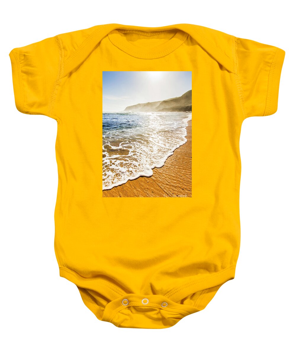 Beach Baby Onesie featuring the photograph Beach fine art by Jorgo Photography
