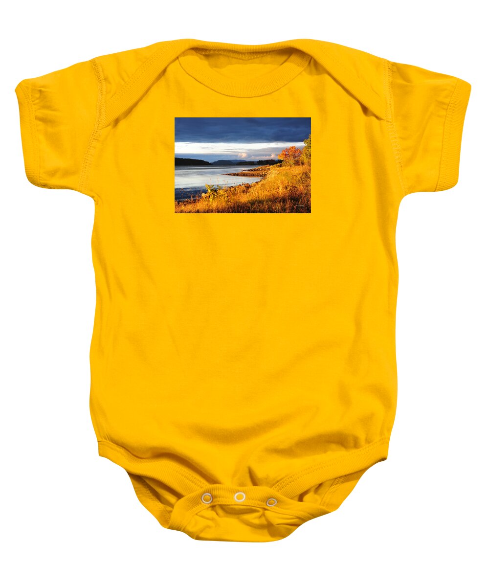 October Baby Onesie featuring the photograph Breathing the Autumn Air by Randi Grace Nilsberg