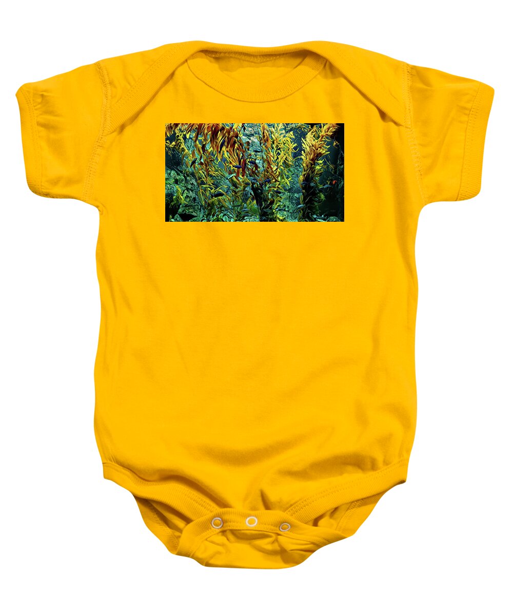Big Baby Onesie featuring the photograph California Kelp Forest by Russ Harris