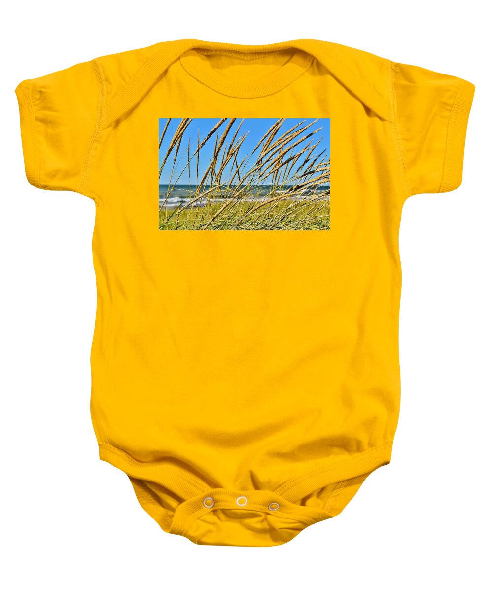 Coastal Living Baby Onesie featuring the photograph Coastal Relaxation by Nicole Lloyd