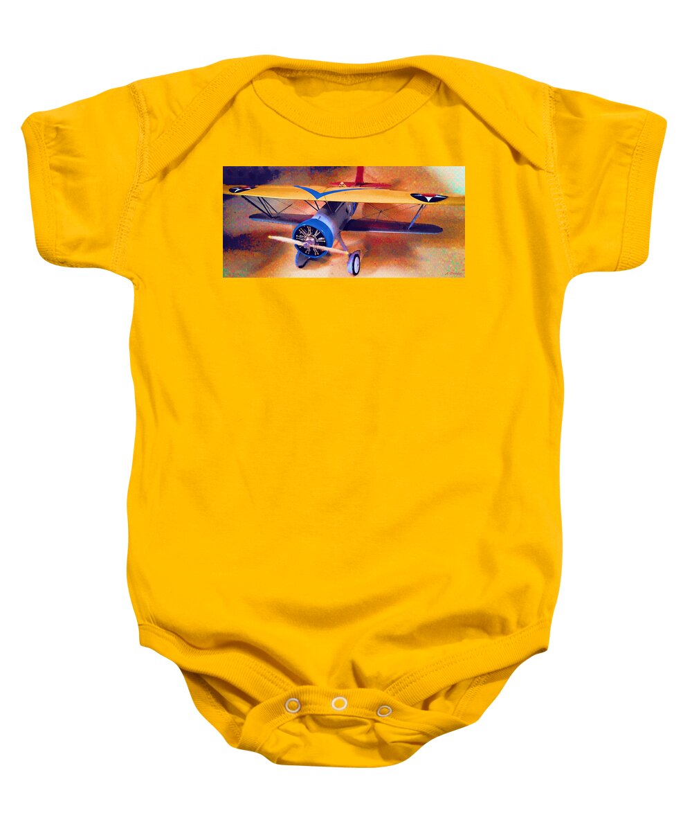 Fly Baby Onesie featuring the digital art Come Fly With Me by Alec Drake