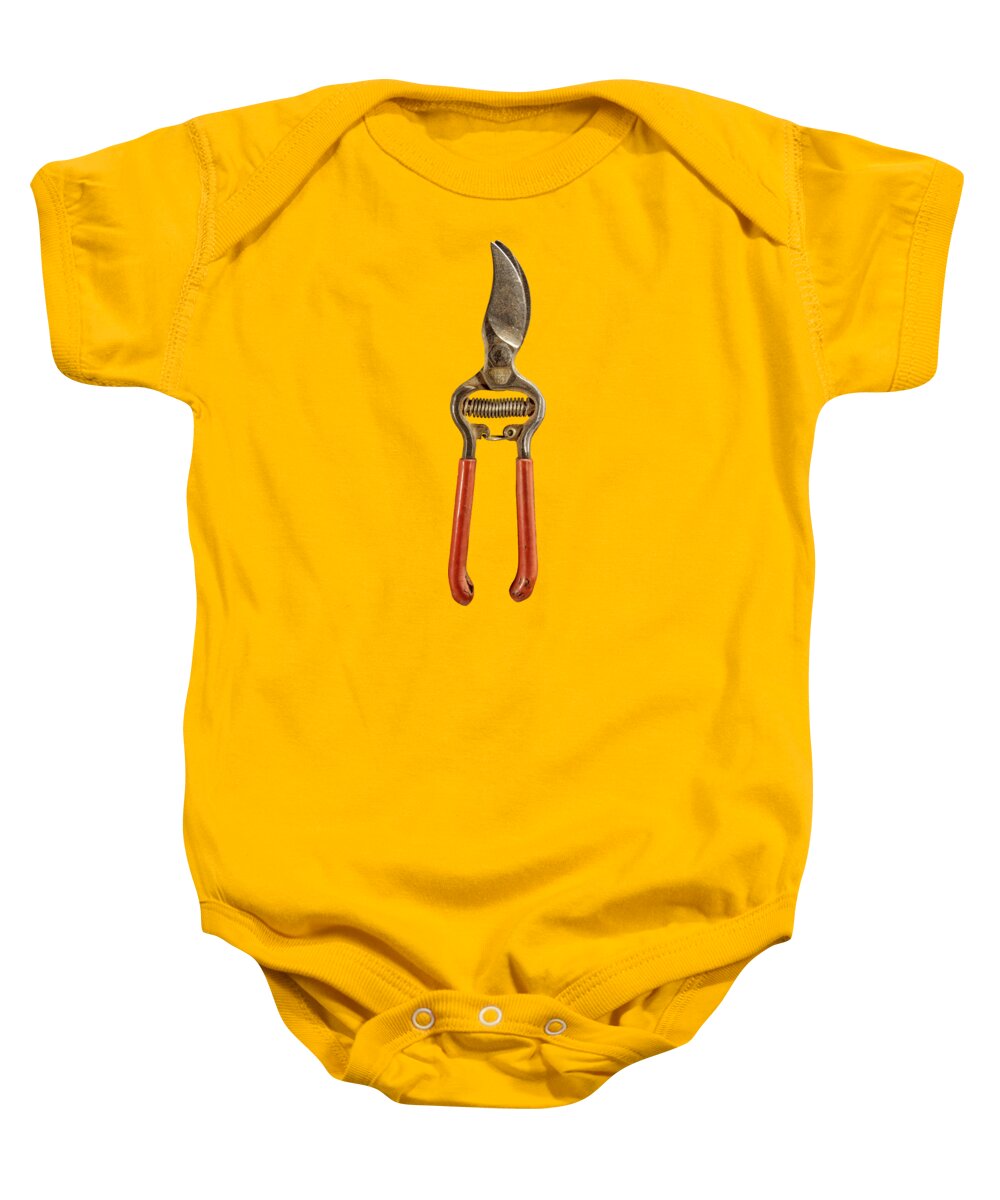 Background Baby Onesie featuring the photograph Corona Pruners by YoPedro