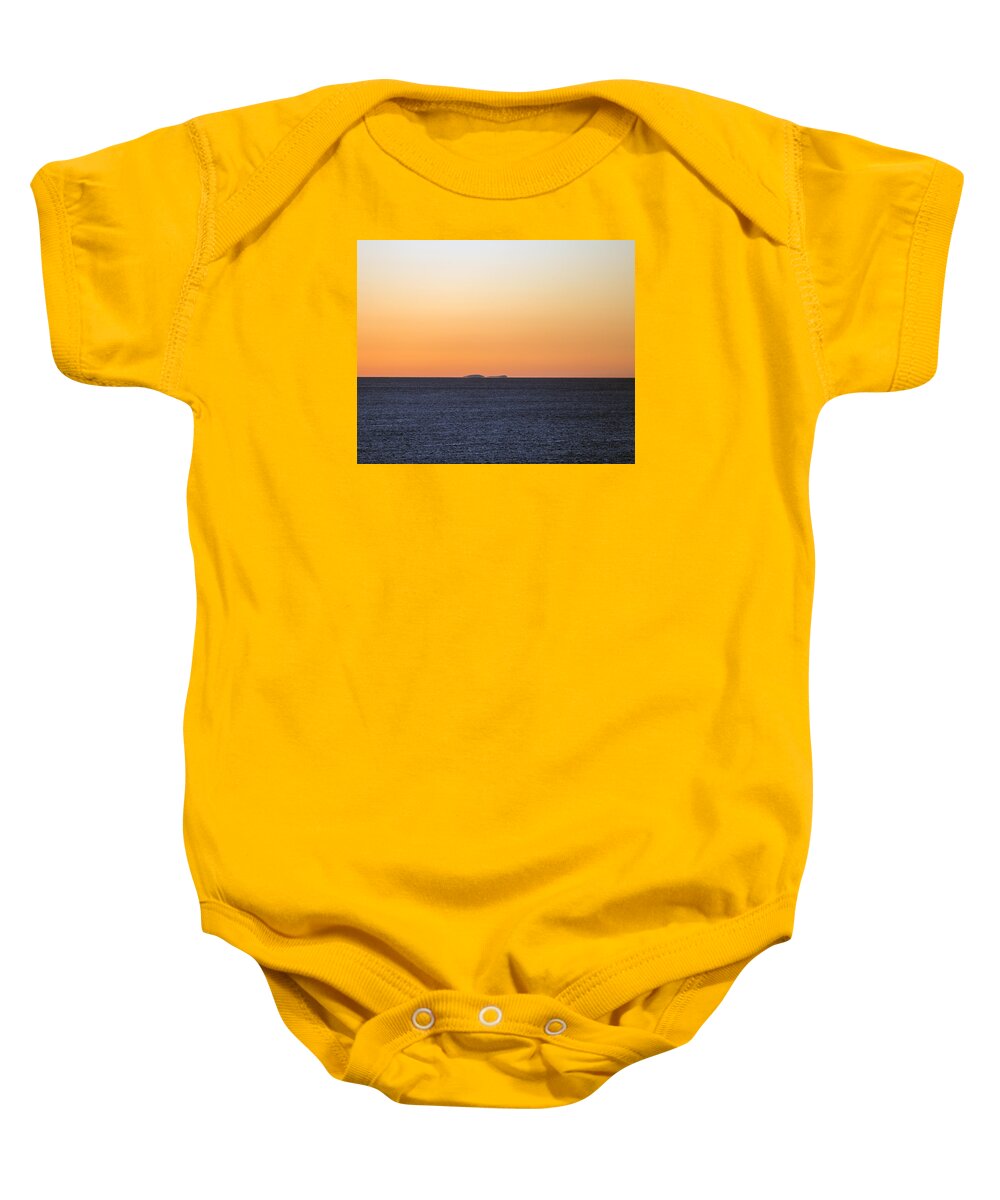 Art Baby Onesie featuring the photograph Drifting Through by Denise Dube