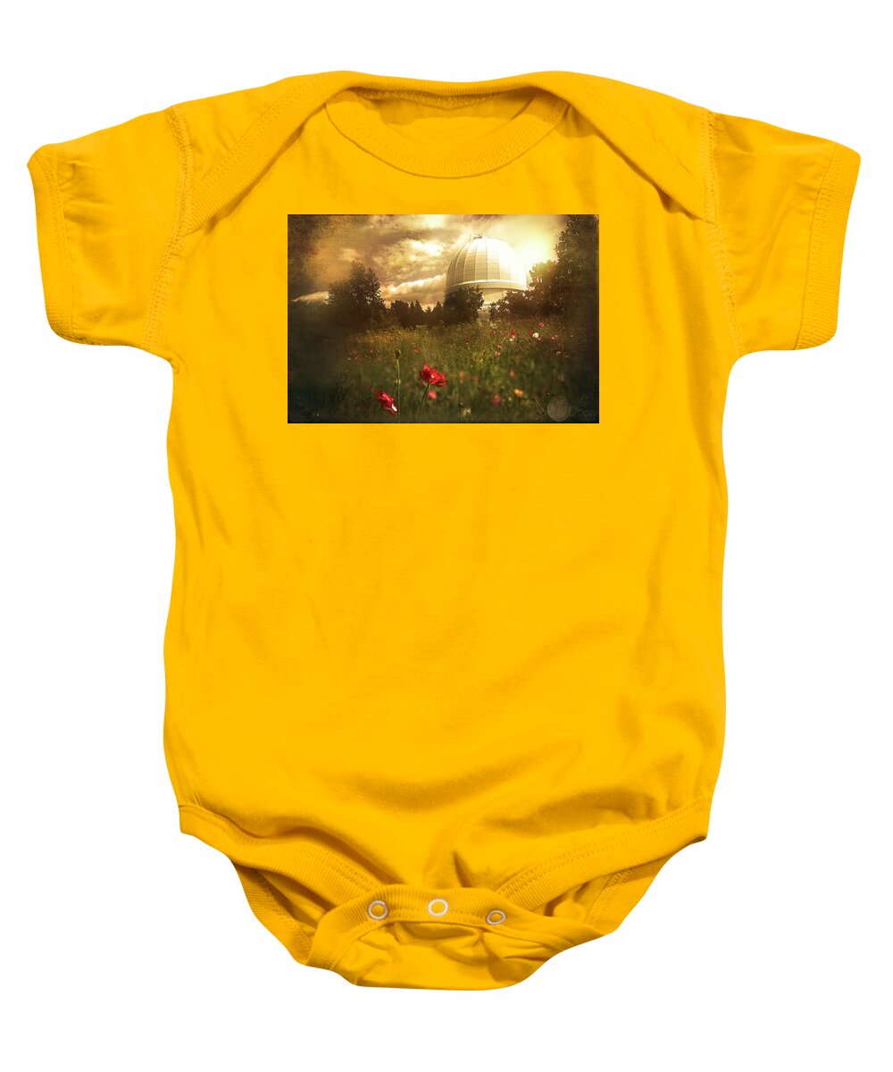  Baby Onesie featuring the photograph Earth Calling by Cybele Moon