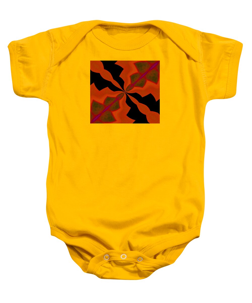 Flag Baby Onesie featuring the photograph Flag Of The 35th Illusionist Regiment by James Stoshak