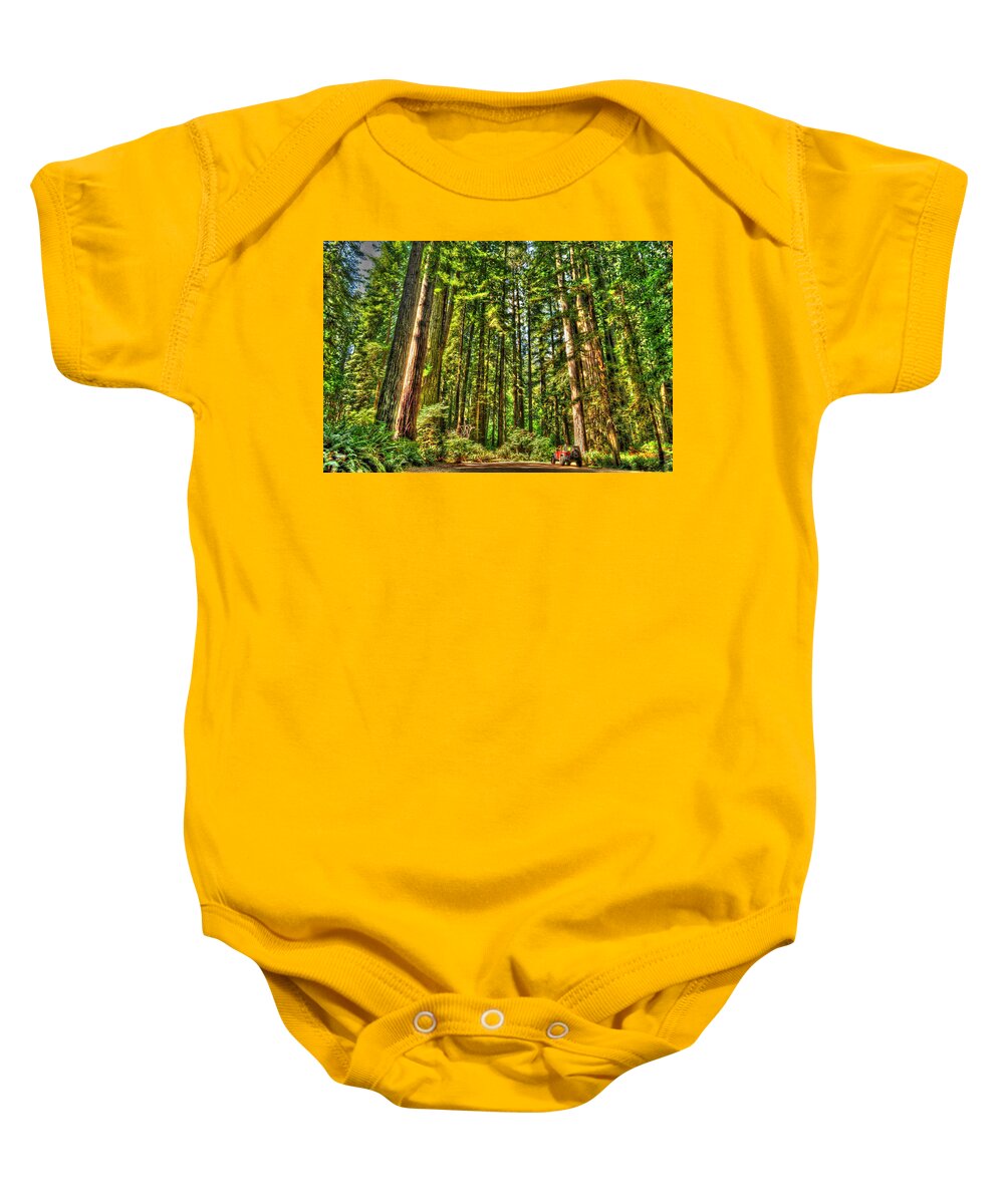 Photograph Baby Onesie featuring the photograph Land of the Giants by Richard Gehlbach