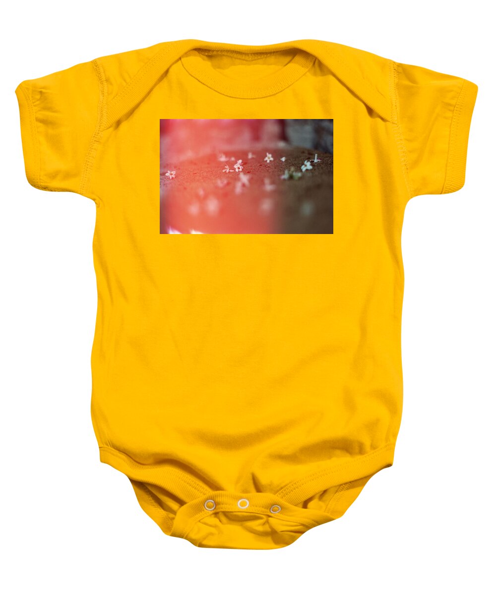Film Photography Baby Onesie featuring the mixed media Light Leak by Stephanie Hollingsworth