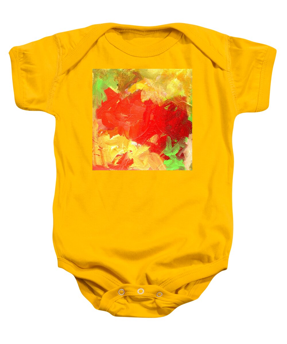 Acrylic Baby Onesie featuring the painting Malibar 3 by Marcy Brennan