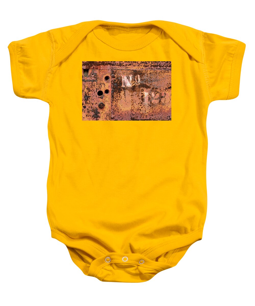 Mining Baby Onesie featuring the photograph No 123 by Holly Ross