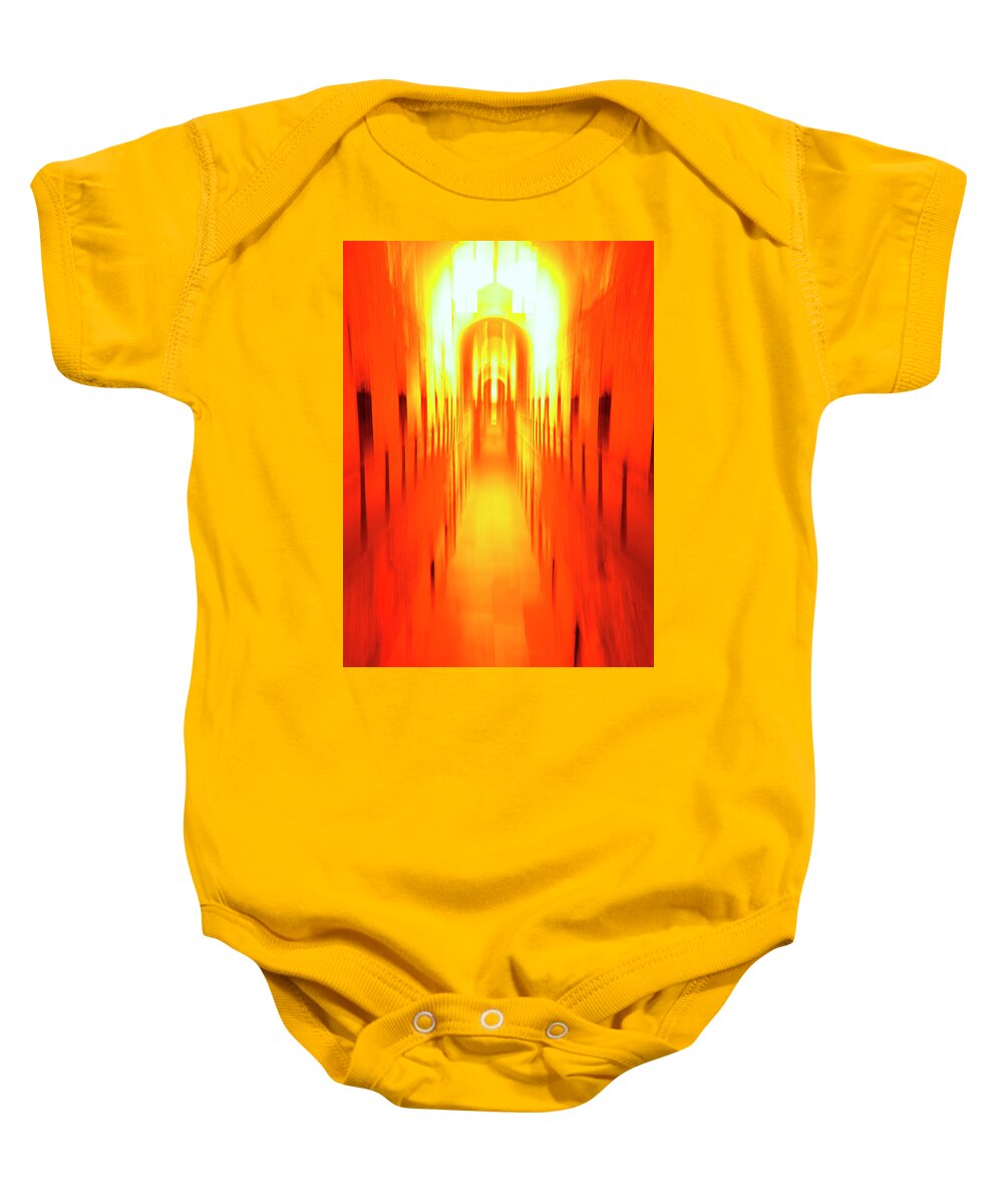 Dir-ea-0853-d Baby Onesie featuring the photograph On the way to Death Row by Paul W Faust - Impressions of Light