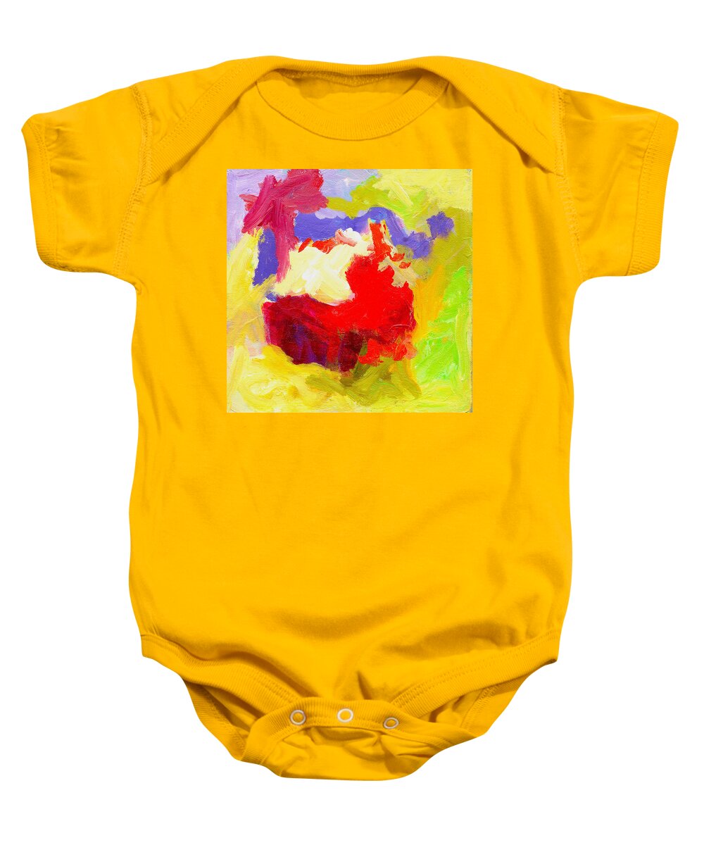 Acrylic Baby Onesie featuring the painting Once Again 3 by Marcy Brennan