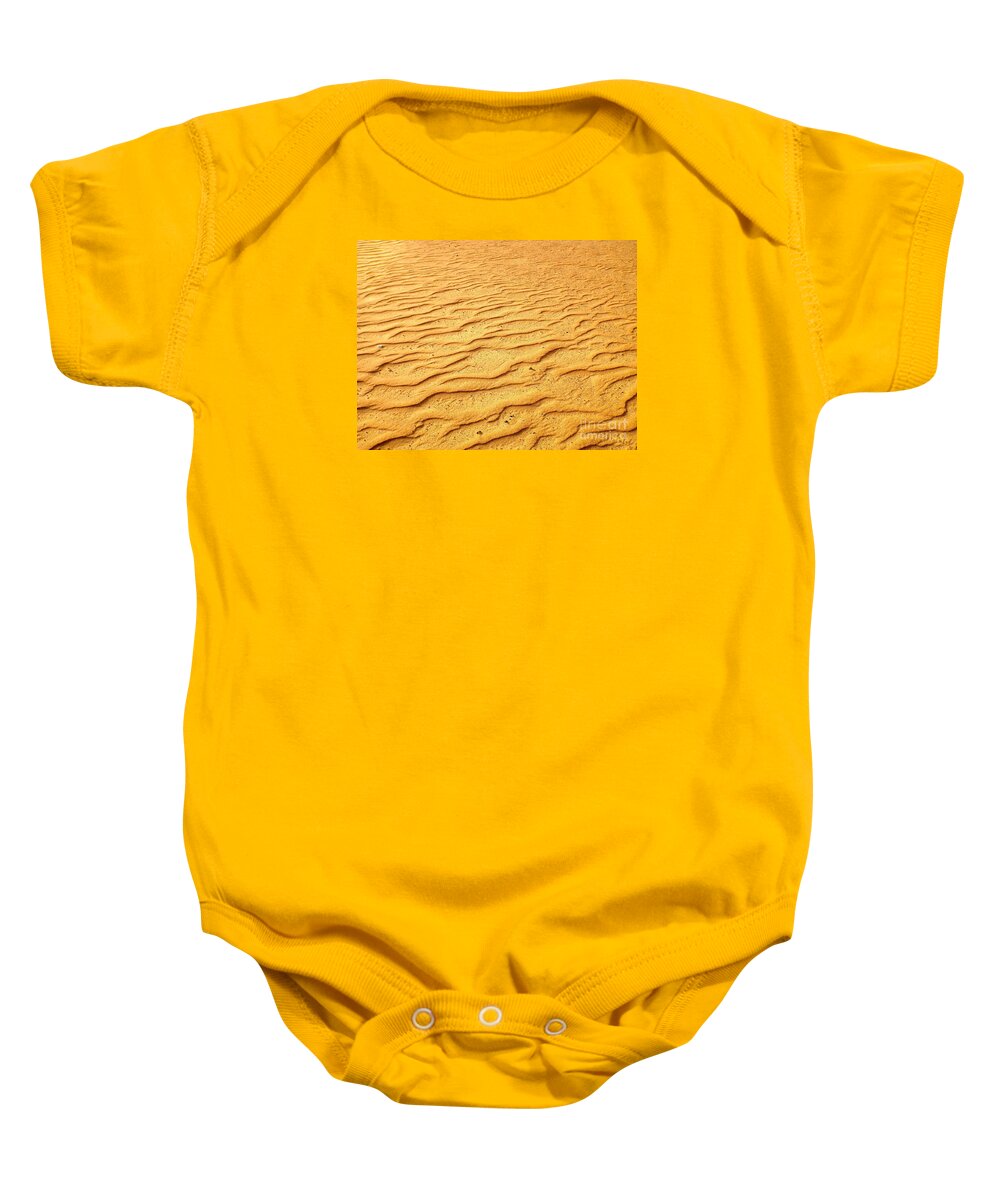 Horizontal Baby Onesie featuring the photograph Shifting Sands by Barbara Von Pagel