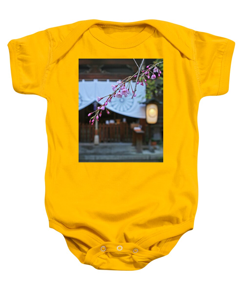 Shinto Baby Onesie featuring the photograph Shinto Blessing by Marcel Stevahn