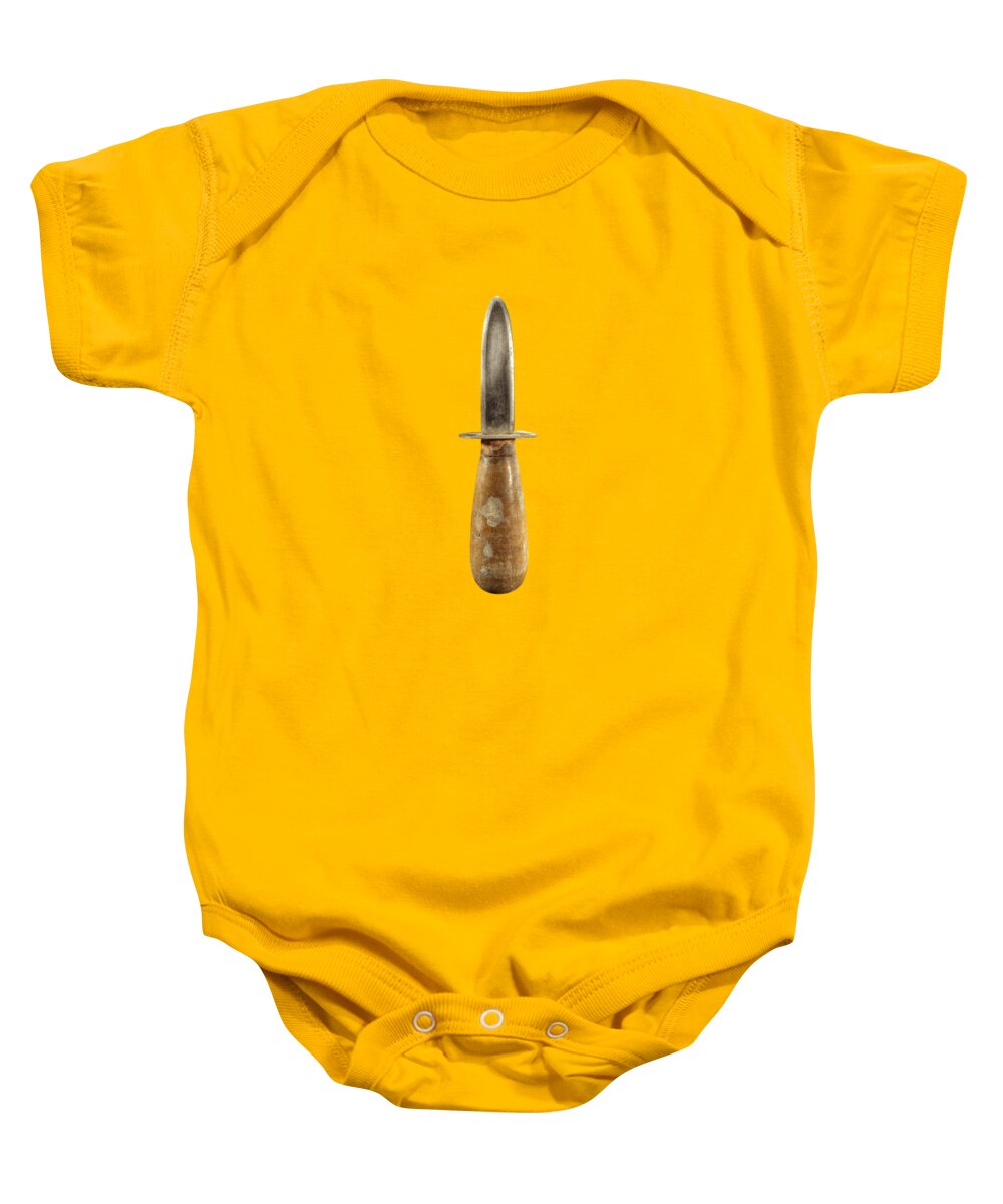 Antique Baby Onesie featuring the photograph Shorty Knife by YoPedro