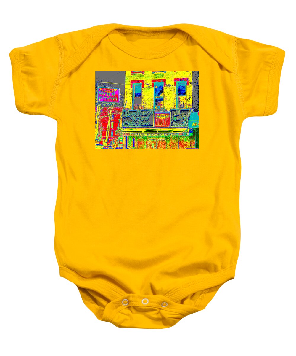 Harlem Baby Onesie featuring the photograph Soul Food by Steven Huszar