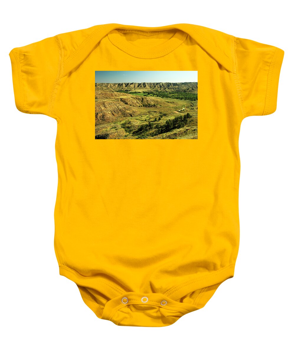Spring Baby Onesie featuring the photograph Spring Green Breaks by Todd Klassy