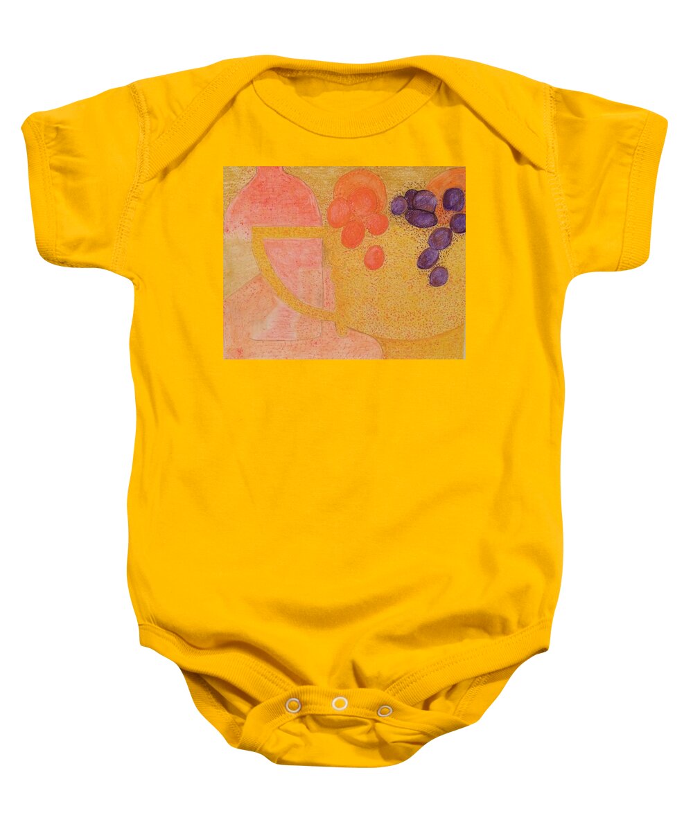 Still Life Baby Onesie featuring the drawing Still Life by Samantha Lusby