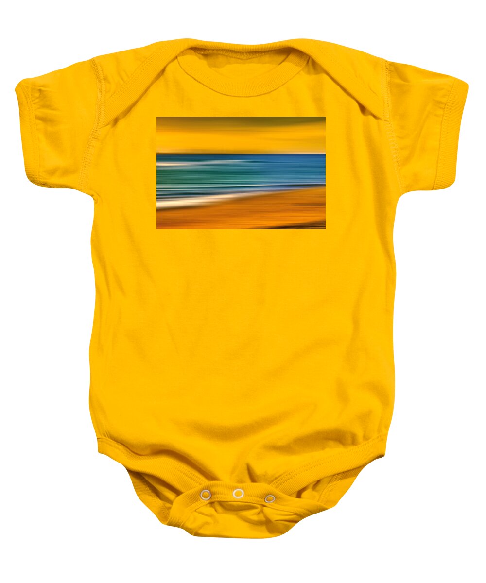 Landscape Baby Onesie featuring the photograph Summer Days by Az Jackson