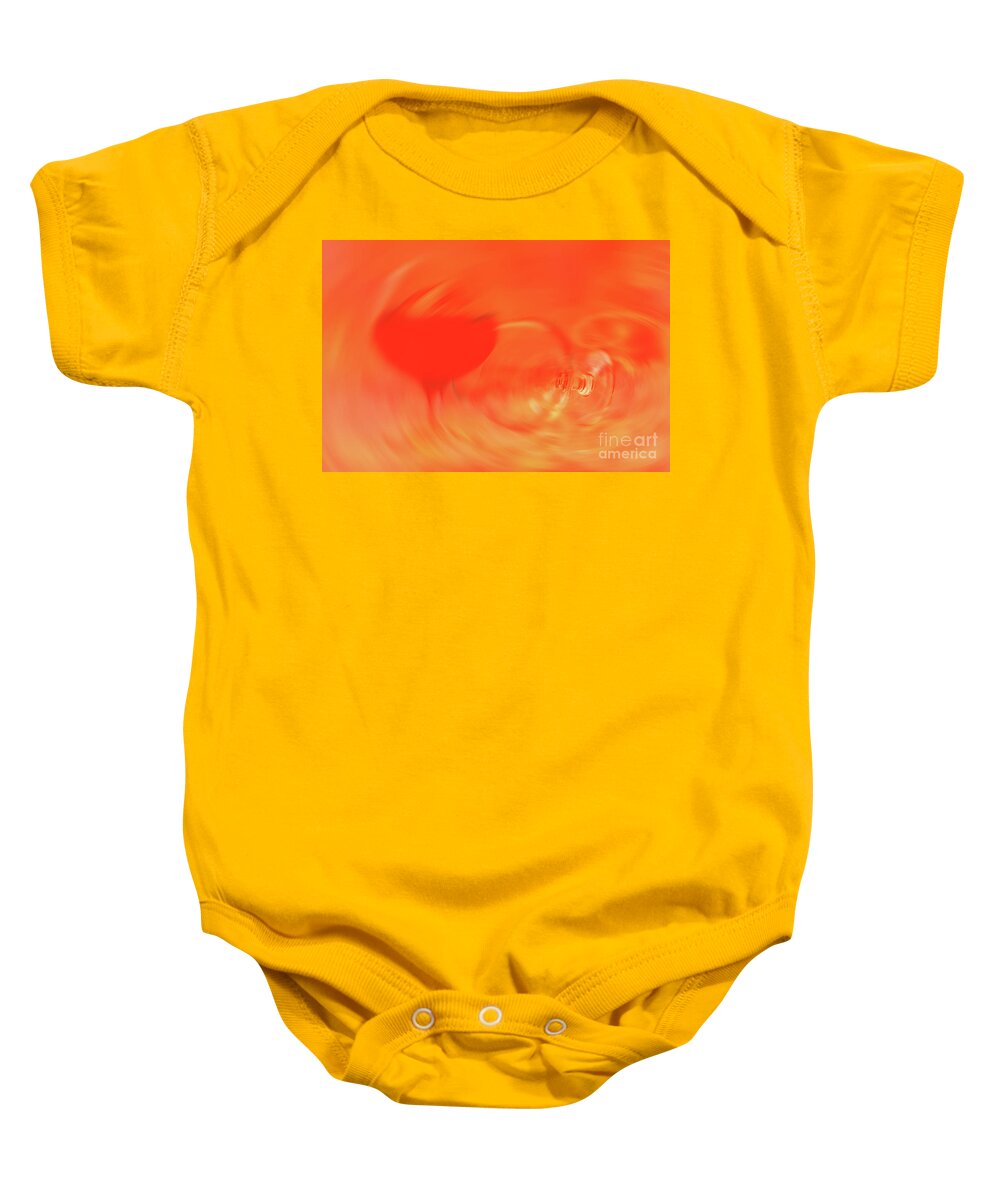 Abstract Baby Onesie featuring the photograph The Drunken Haze by Baggieoldboy