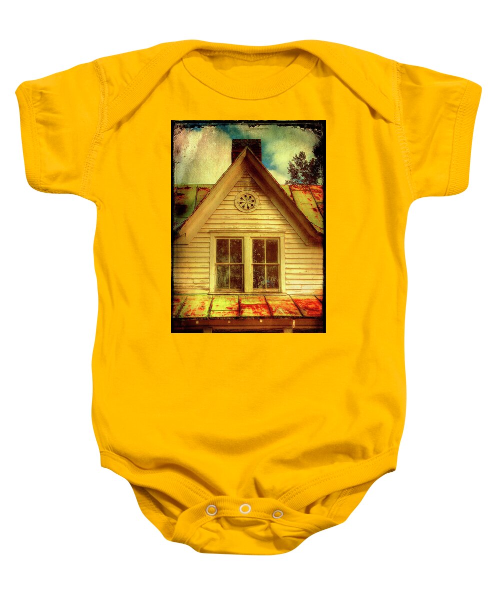 House Baby Onesie featuring the photograph This Old House by Mike Eingle