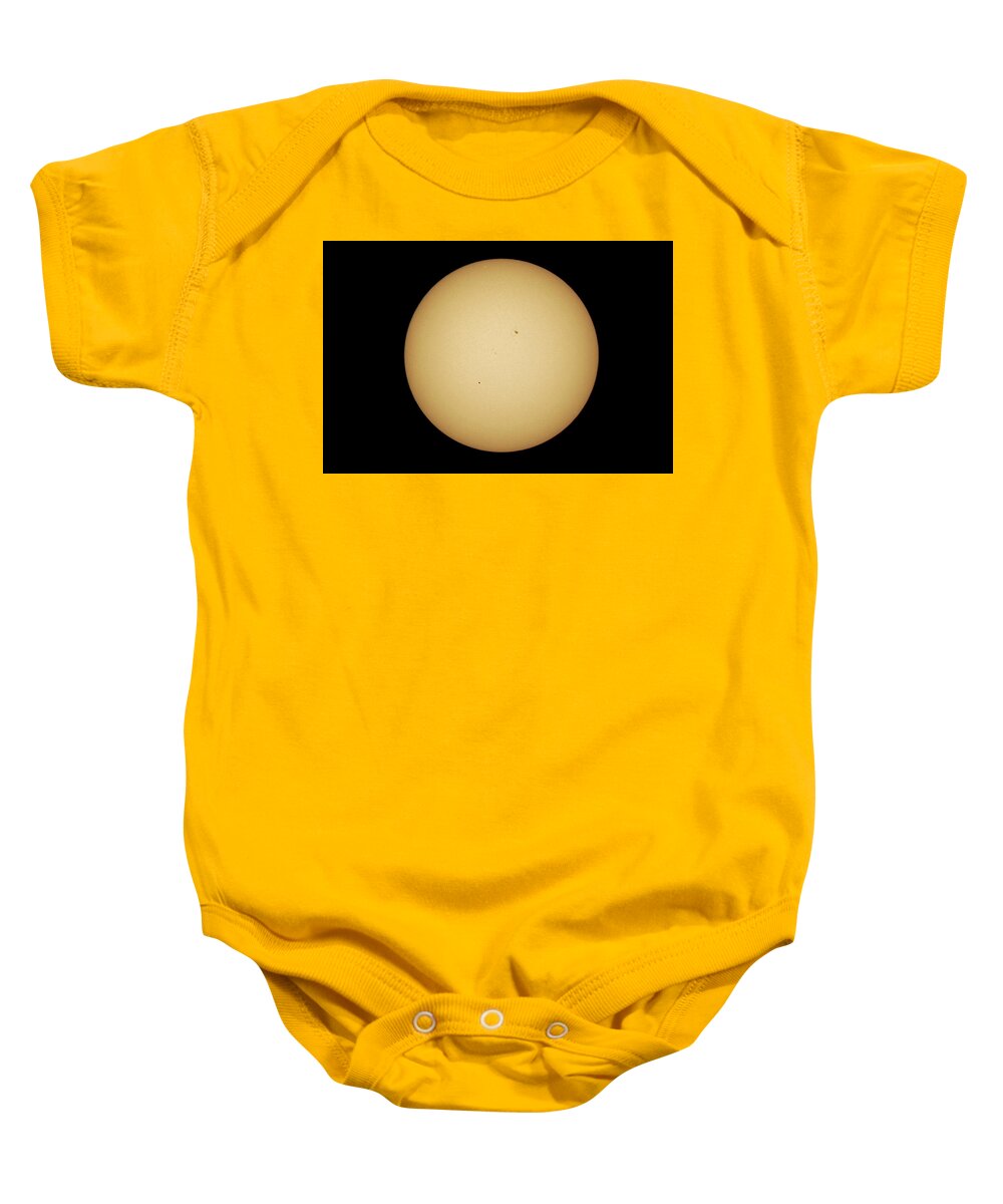 Mercury Baby Onesie featuring the photograph Transit of Mercury by Nigel R Bell