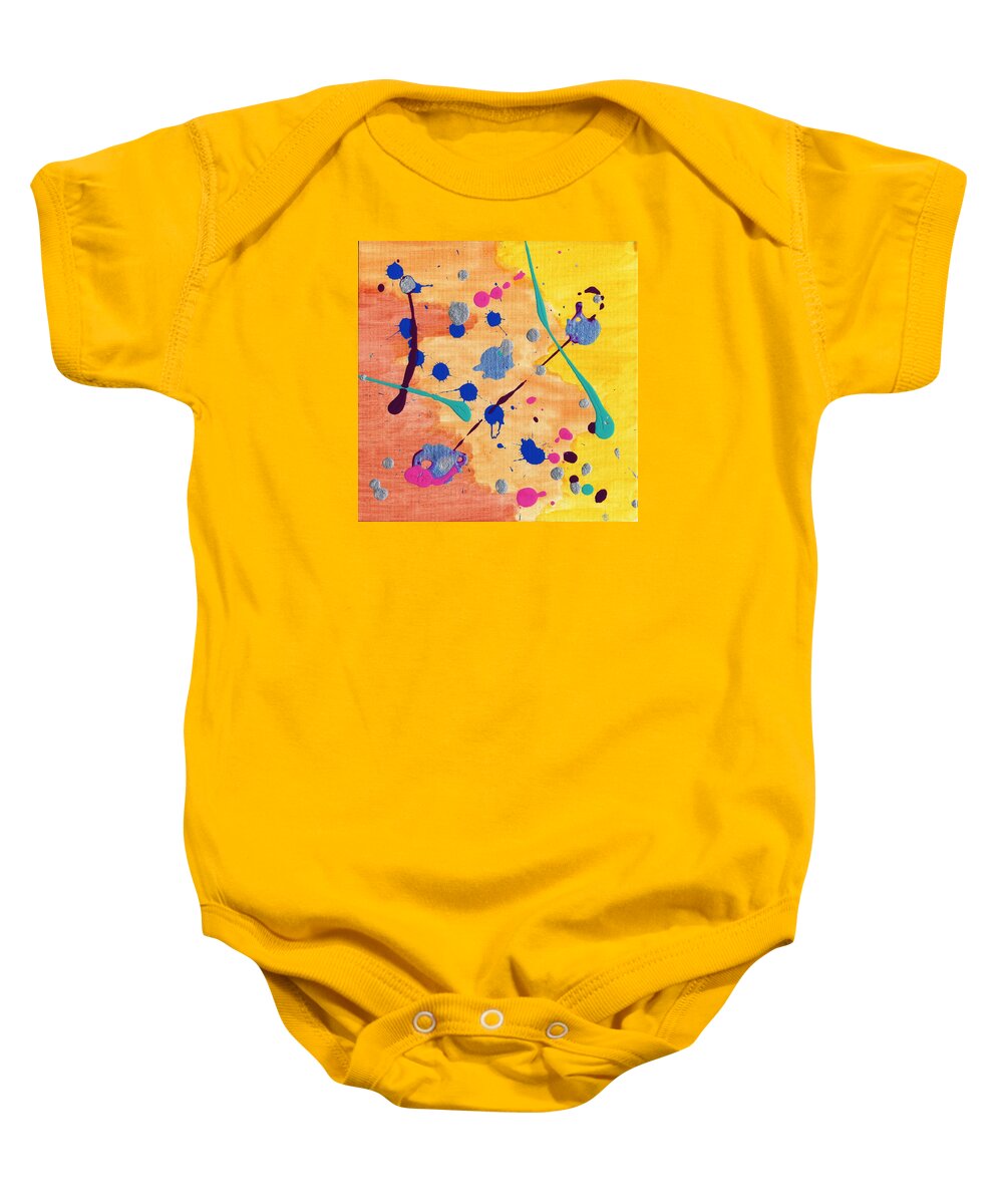 Wednesday Baby Onesie featuring the painting Wednesday Morning by Phil Strang