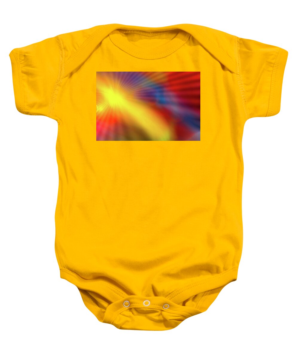 Art Baby Onesie featuring the photograph Abstract 46 by Steve DaPonte