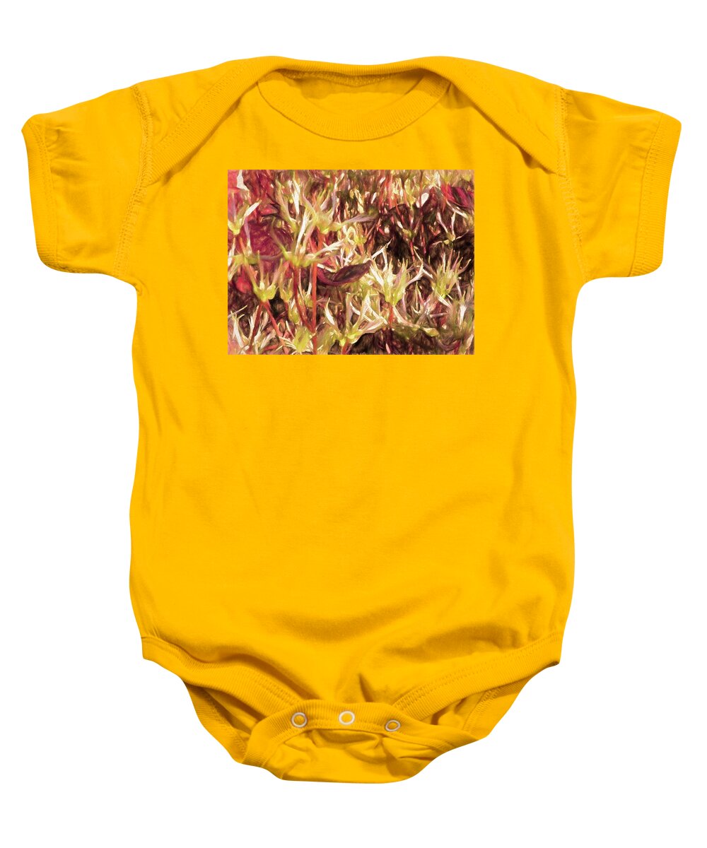 Art Baby Onesie featuring the digital art Bowring by Jeff Iverson