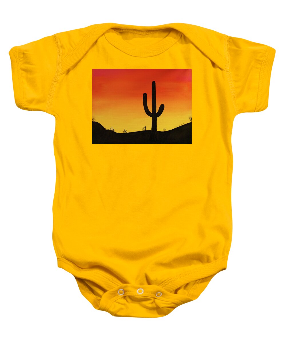 Truth Baby Onesie featuring the painting Truth or Consequences by Randy Sylvia