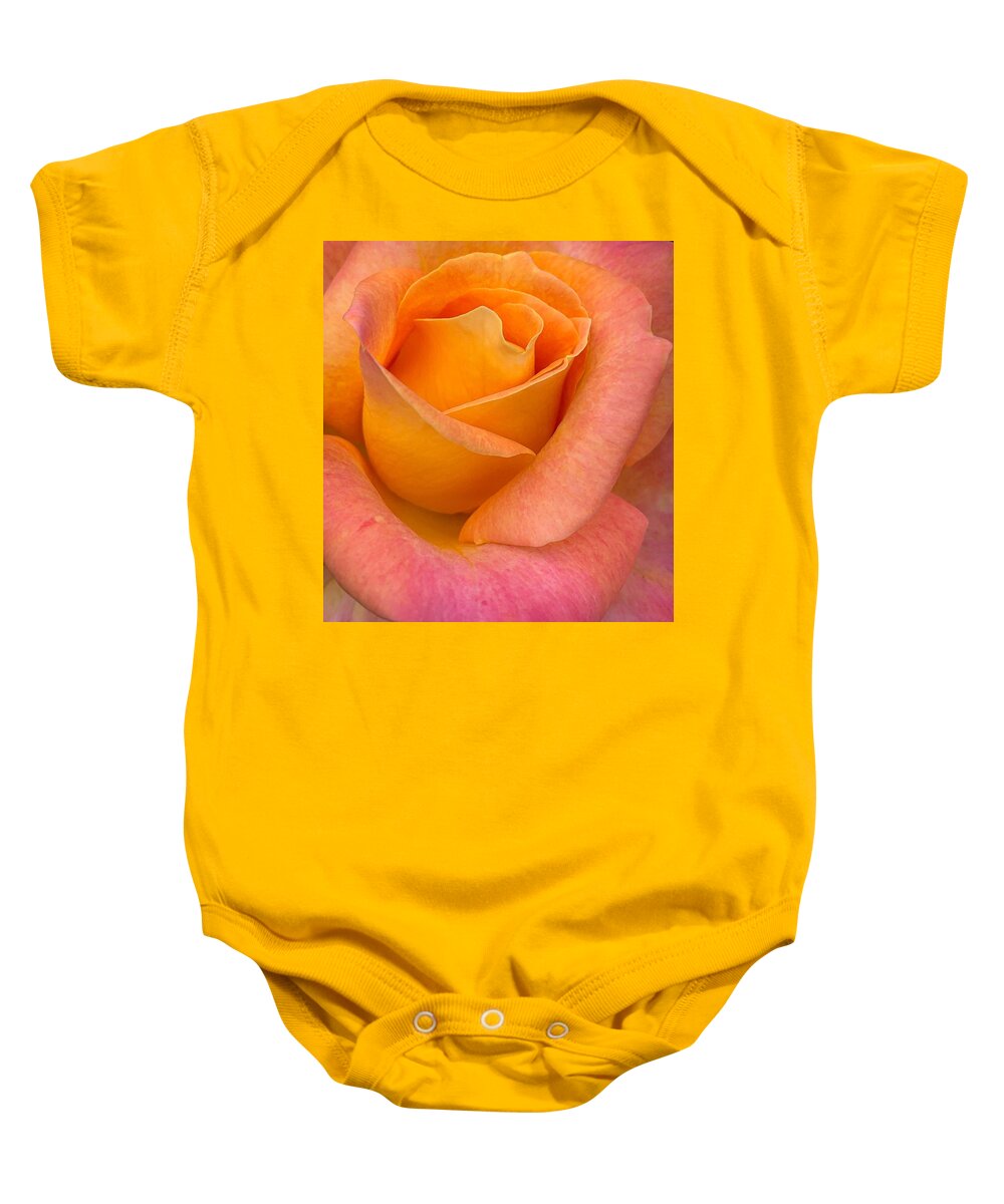 Rose Baby Onesie featuring the photograph Vertical Rose by Anamar Pictures