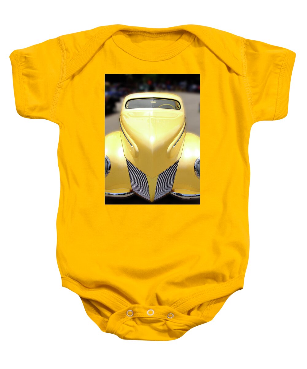 Chevy Baby Onesie featuring the photograph Beautiful Blonde #1 by Lens Art Photography By Larry Trager