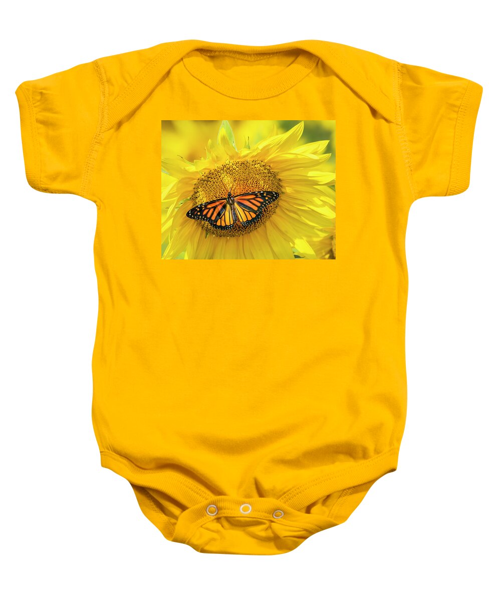 Butterfly Baby Onesie featuring the photograph Comfort by Ray Silva