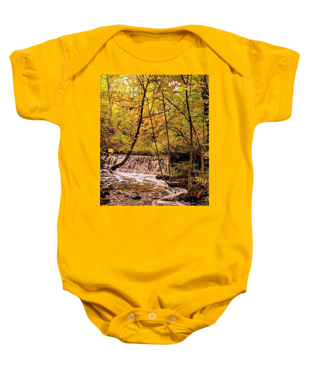  Baby Onesie featuring the photograph Crown Hill by Brad Nellis
