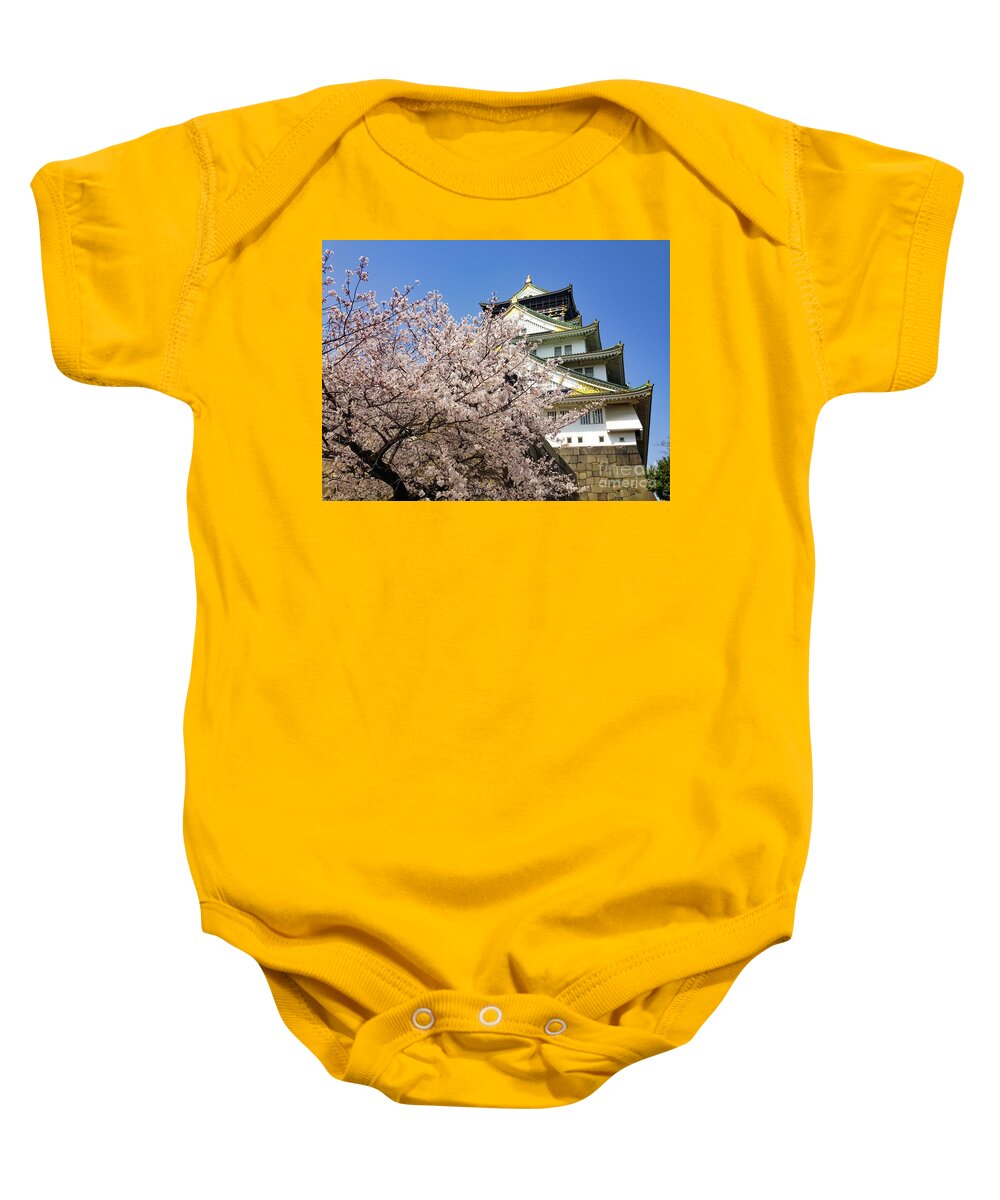 Osaka Baby Onesie featuring the photograph Osaka in Color by Marcel Stevahn