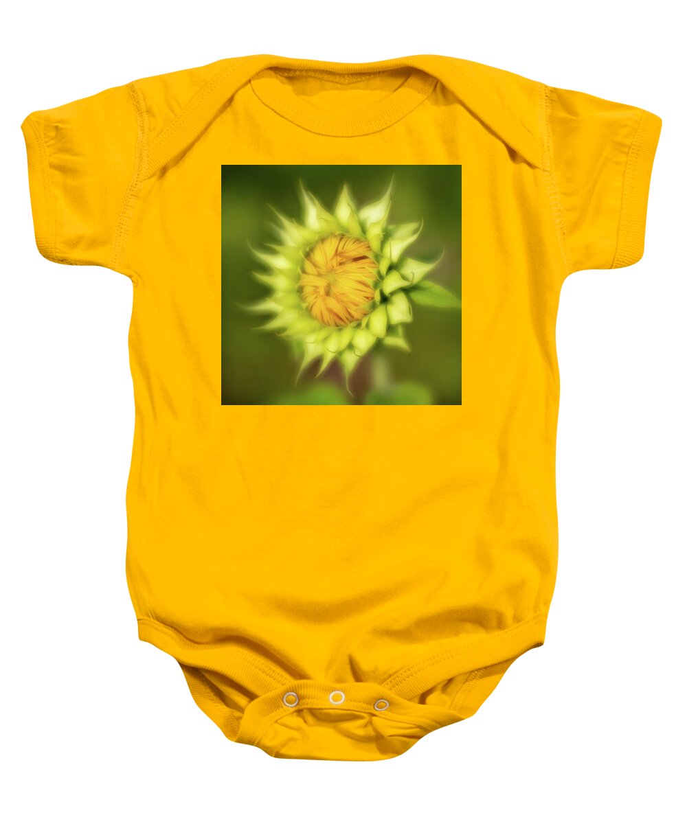 2020 Baby Onesie featuring the photograph Sunflower-3 by Charles Hite