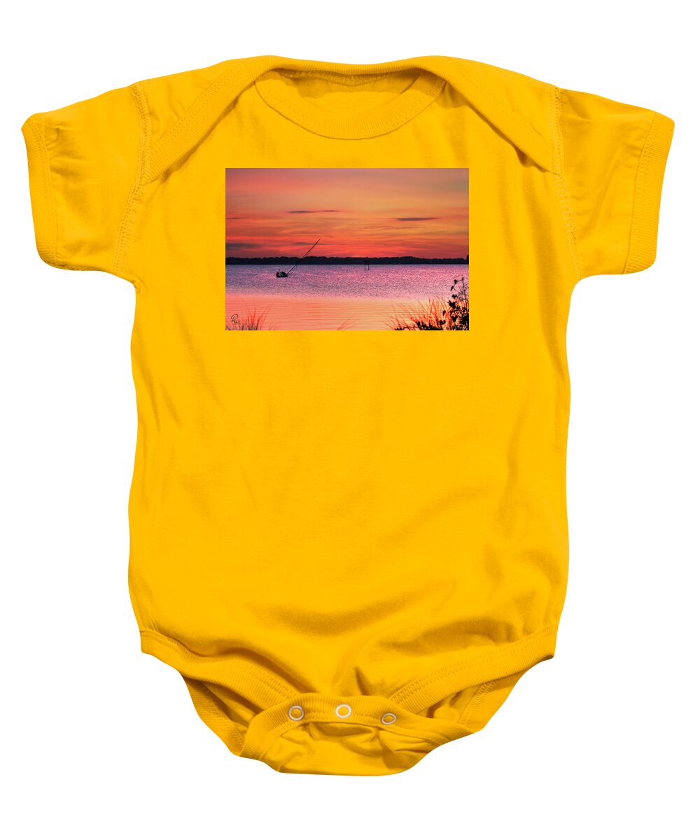 Fine Art Baby Onesie featuring the photograph That Sinking Feeling by Robert Harris