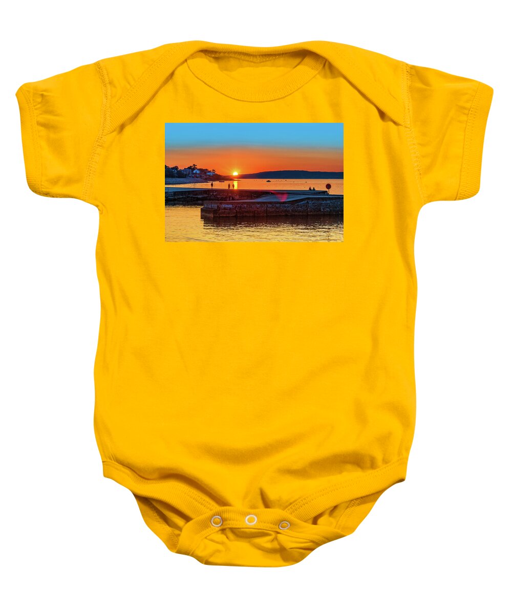 Andbc Baby Onesie featuring the photograph The Dying Day by Martyn Boyd