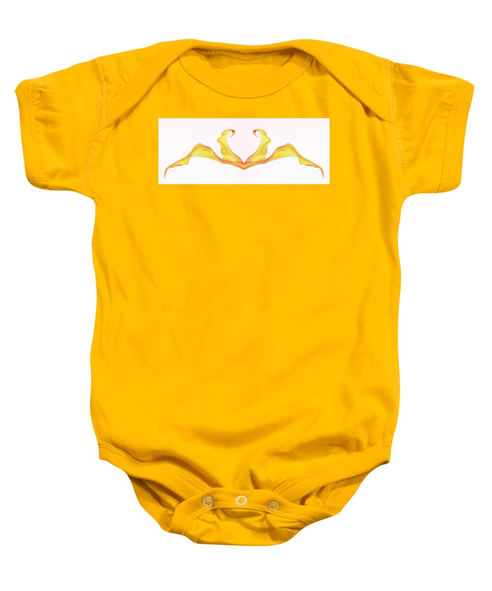 Open Heart Baby Onesie featuring the photograph With Open Heart And Open Arms by Elvira Peretsman