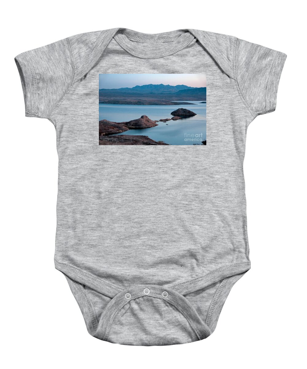 Nature Baby Onesie featuring the photograph Lake Mead, Nevada #1 by Mark Newman