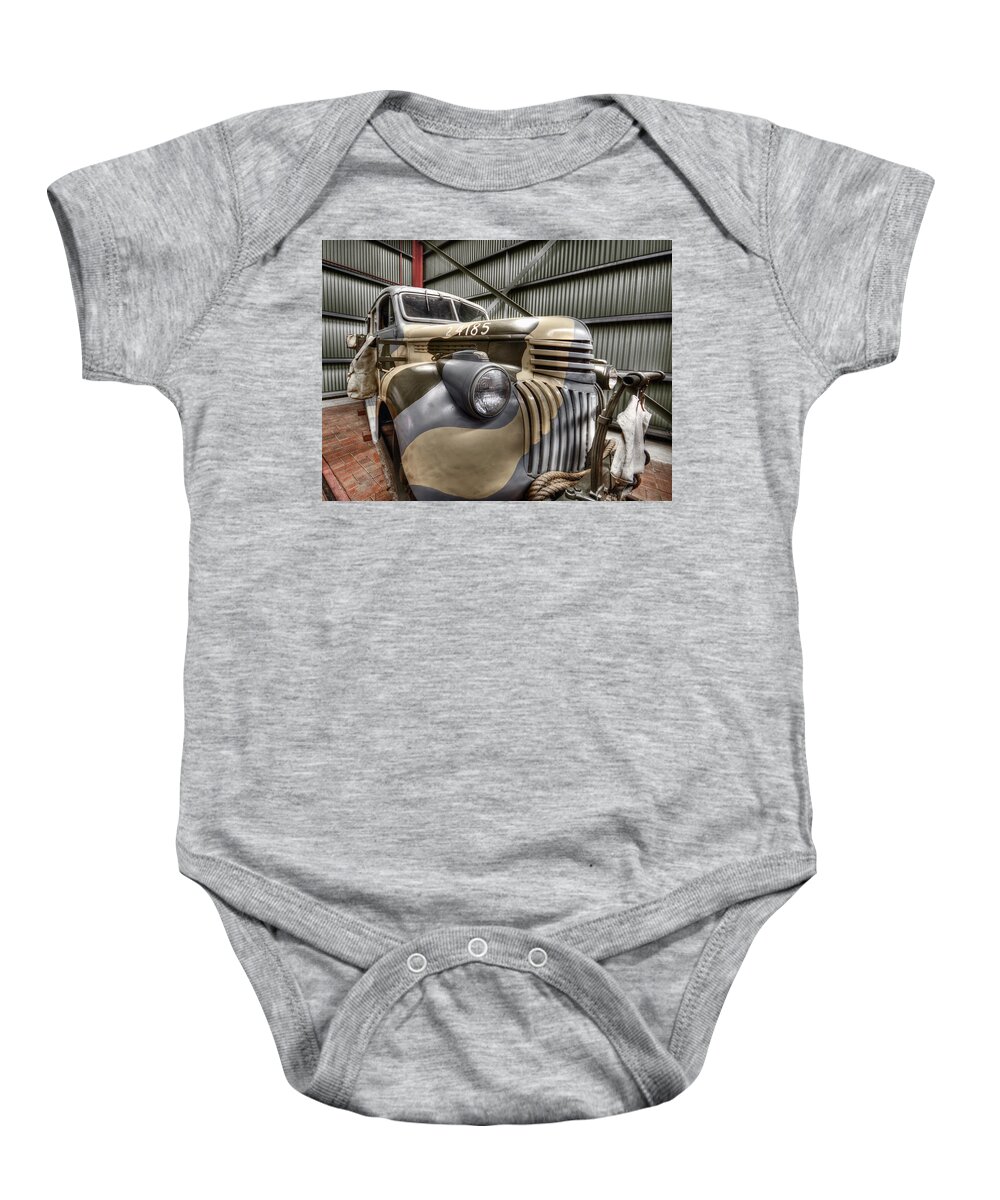 Hdr Baby Onesie featuring the photograph Ready to Roll by Wayne Sherriff